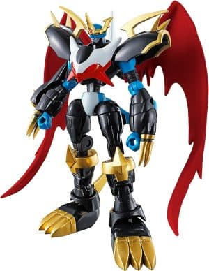 Bandai CT2611509 Shokugan 10cm Tall Imperialdramon Toy with 2 Transforming Modes Shodo Action Figures Inspired by The Digimon Anime Series