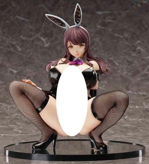 bmixx Mikakino Hiyori - 1/4 - Bunny Ver./ ECCHI Figure/Anime Characters/Removable Clothes/Anime Figure Collection/Desktop Decoration/Statue Model/Doll/ 24cm/9.4in (Soft Chest)