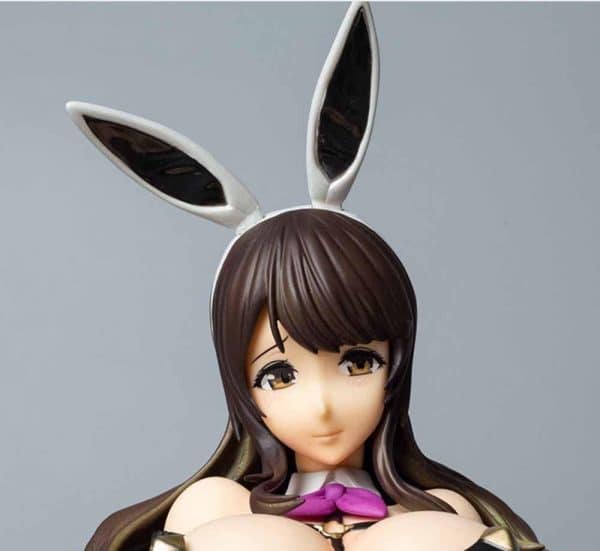 bmixx Mikakino Hiyori - 1/4 - Bunny Ver./ ECCHI Figure/Anime Characters/Removable Clothes/Anime Figure Collection/Desktop Decoration/Statue Model/Doll/ 24cm/9.4in (Soft Chest)