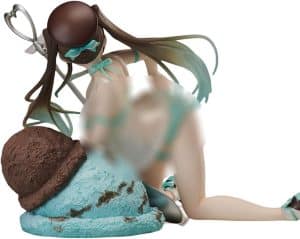 NATSYSTEMS Anime Figure Ecchi Figure Tasting Girl Choco Mint 1/8 Anime Character Model Complete Figure PVC Busty Removable Clothes Otaku Statue Doll Ornament Collection Adult Gift
