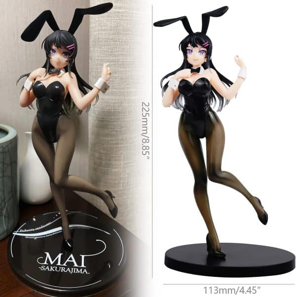 Black Bunny ver Figure Senpai Series Rascal Does Not Dream of Bunny Girl Coreful Figure Mai Sakurajima