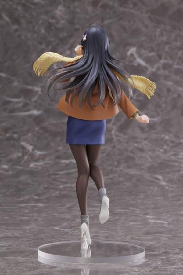 Taito Rascal Does Not Dream of A Dreaming Girl: Mai Sakurajima Coreful Figure (Winter Wear Version)