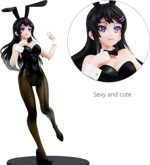Black Bunny ver Figure Senpai Series Rascal Does Not Dream of Bunny Girl Coreful Figure Mai Sakurajima