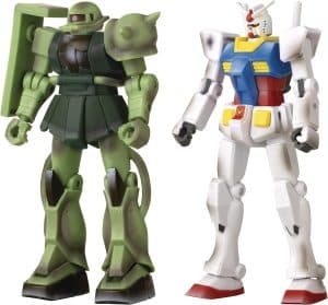 2021 Con Exclusive Gundam Infinity - Epic Battle RX-78 & Zaku Figure 2-Pack
