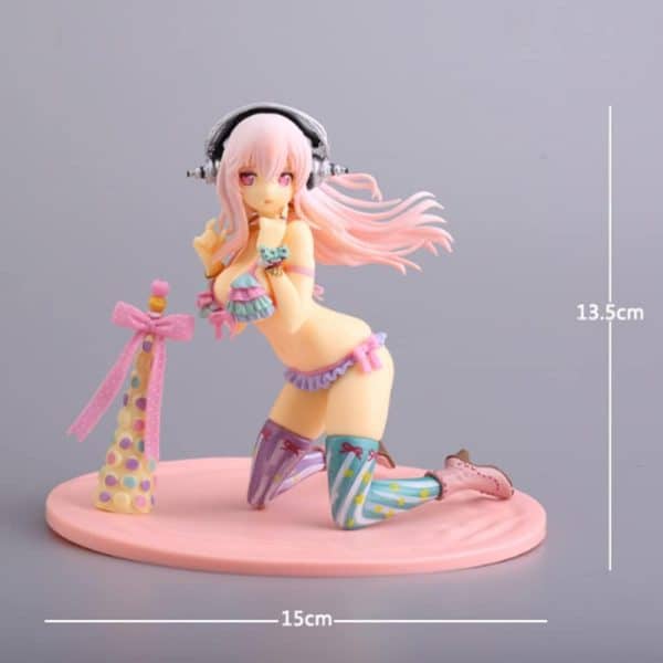 SoniComi Sonico Figure - Model Toy Anime Figure Home Decor Collectible Figurines (Type B)
