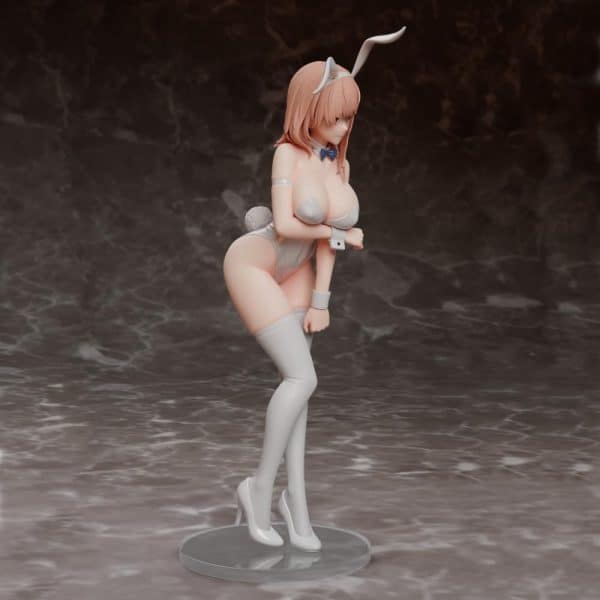 faqhuv 9inch New Popular Manga Series - White Bunny Ver. Figure Senpai Series Bunny Girl Coreful Figure, 8.26inch