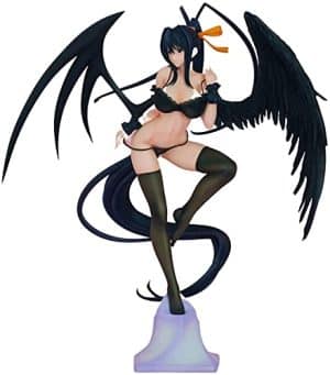 wanwansui Anime Doll Action Doll Busty/Sexy Girl Picking Up Clothes High School DxD/Himejima Akeno 1/7 Clothes Can Be Taken Off 30CM(11.7in) PVC Doll Anime Model/Statue Adult Toy/Doll/Collectible